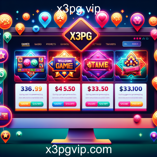 Descubra as Melhores Promoções de Jogos no x3pg.vip